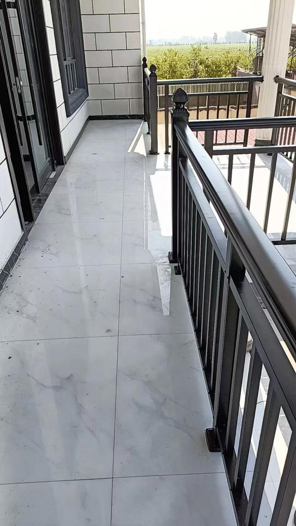 Premium Copper Artisan Crafted Balcony Guardrail