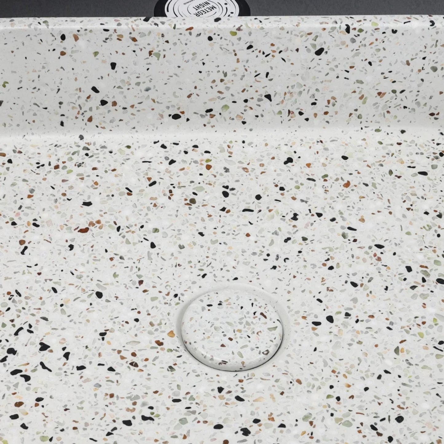 CS-011 Белый терраццо, бетонный умывальник