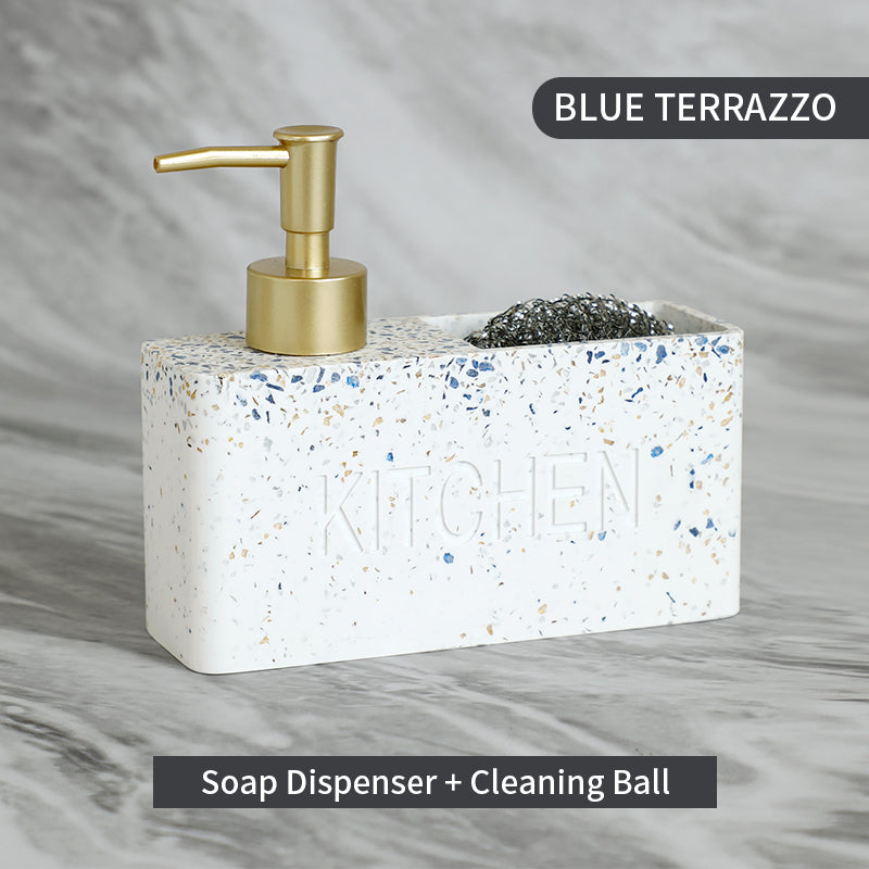 Terrazzo Effect 2-En-1 Sapo Disdonilo