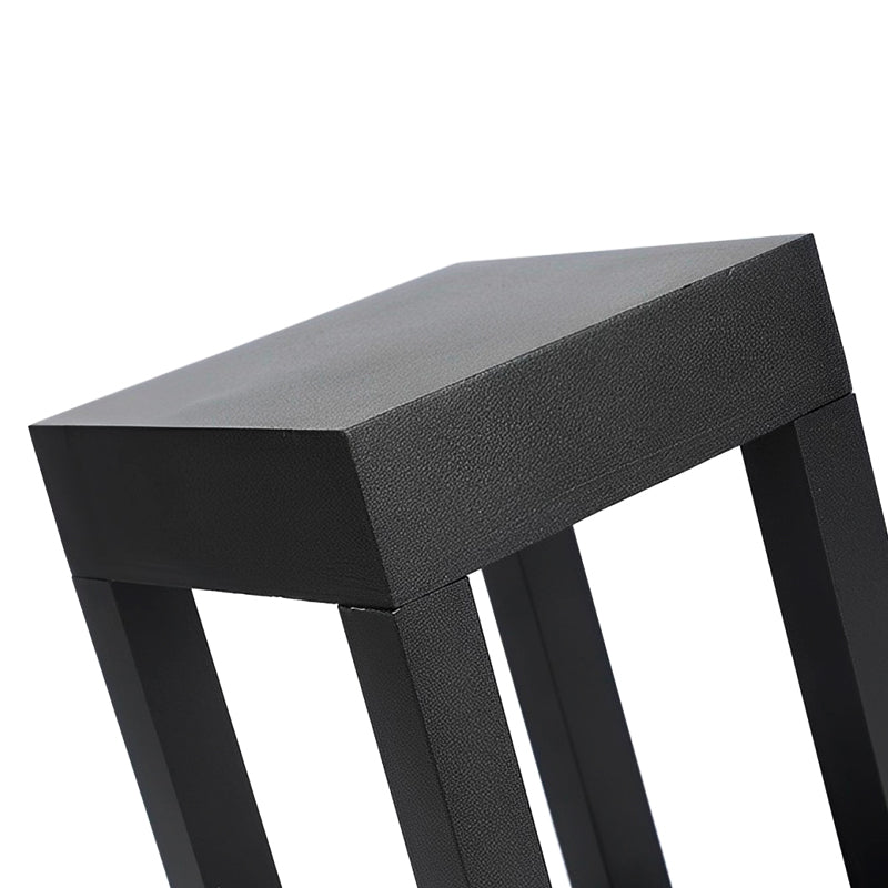 Square Frame LED Bollard Light for Garden