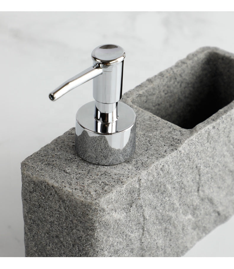 Modern Kitchen Soap Dispenser Set With Sponge