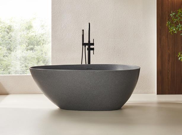 Grey Pellet Bathtub