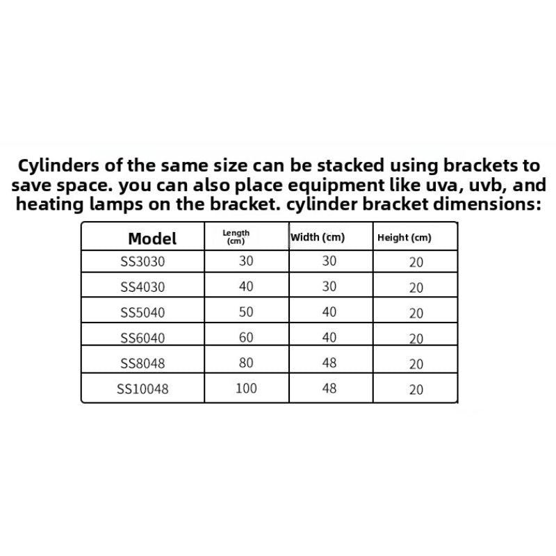 All-edge Covered Rainforest Pet Breeding Tank