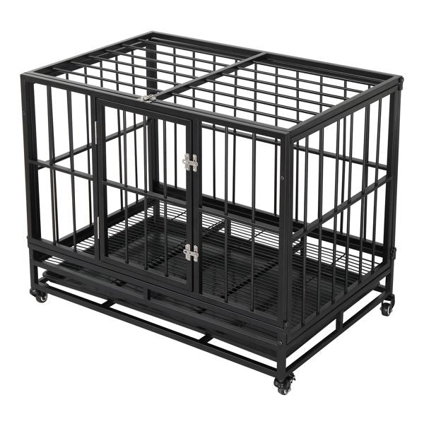 Heavy Duty Metal Pet Playpen with Tray