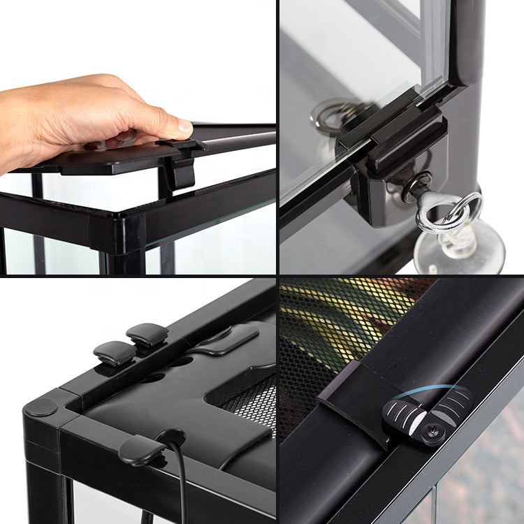 18x18x18 Inch Small Reptile Cage Terrarium Kit