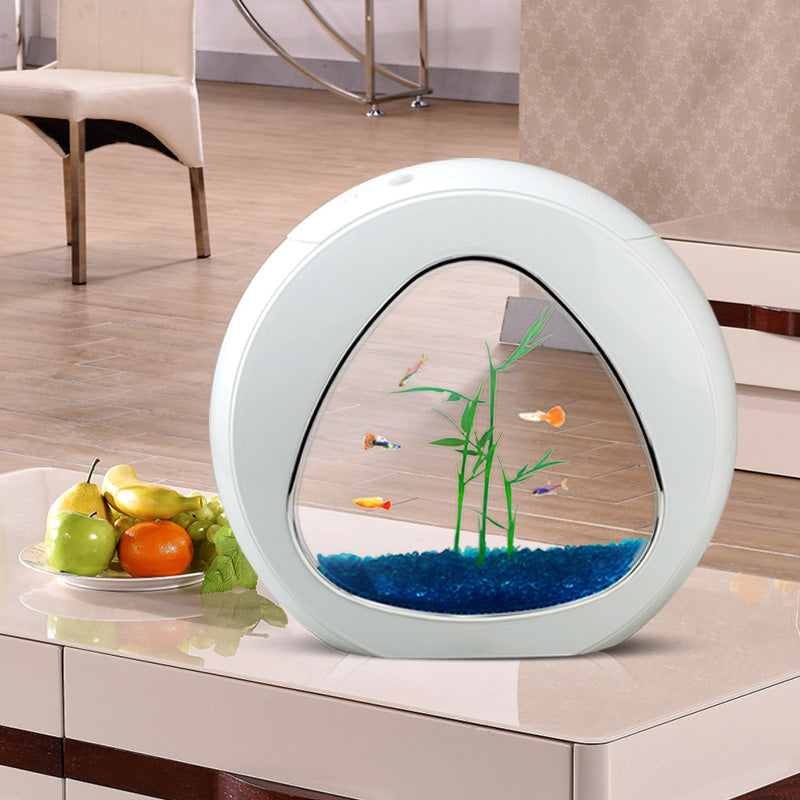 Mini Creative LED Acrylic Aquarium
