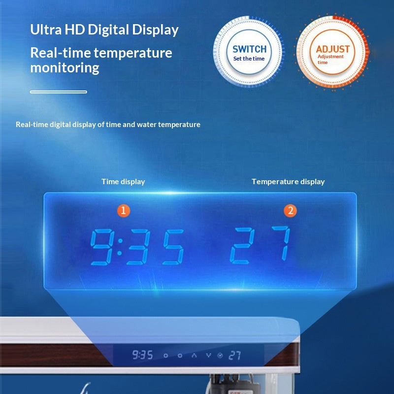 Smart HD LED Glass Ecological Goldfish Aquarium