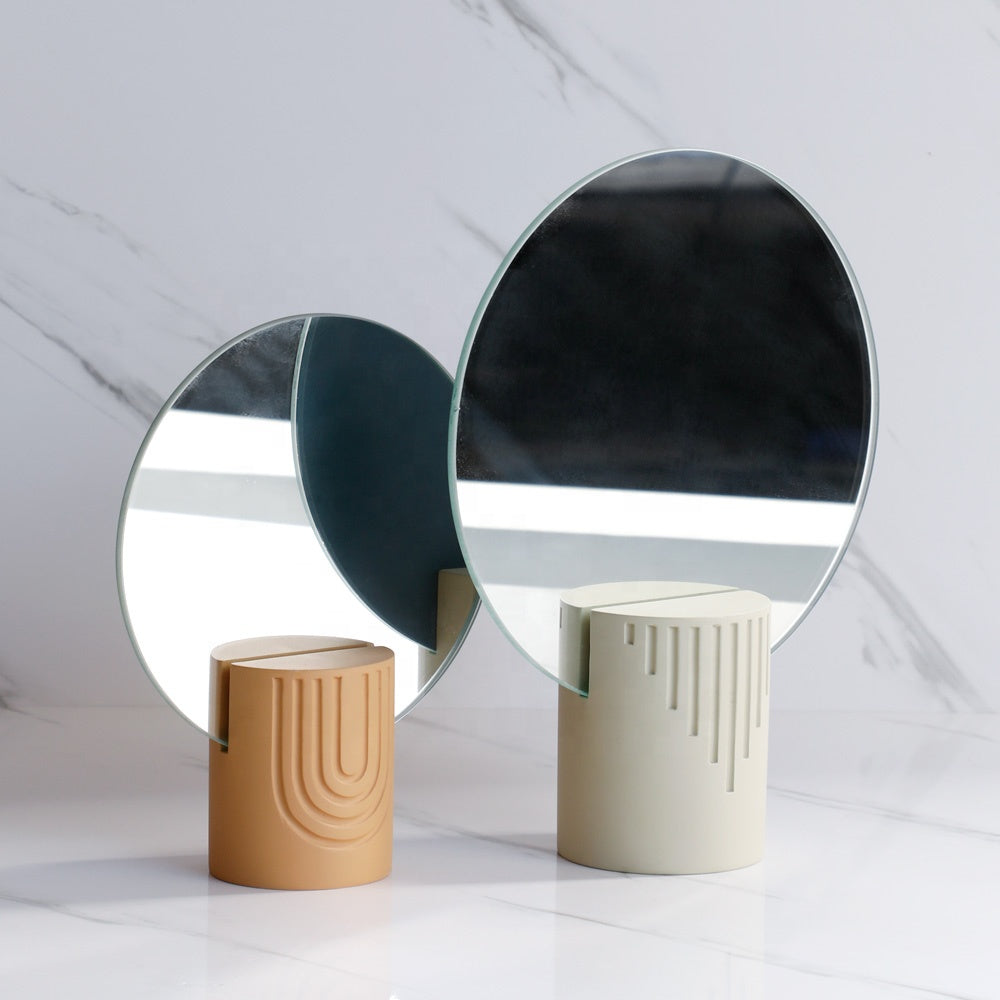 Colorful Polyresin Bathroom Accessories - 4pcs