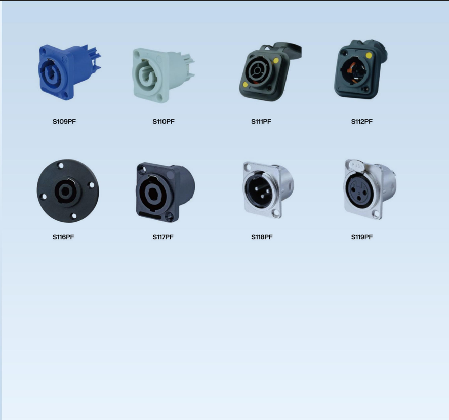 Speakon Powercon Connector