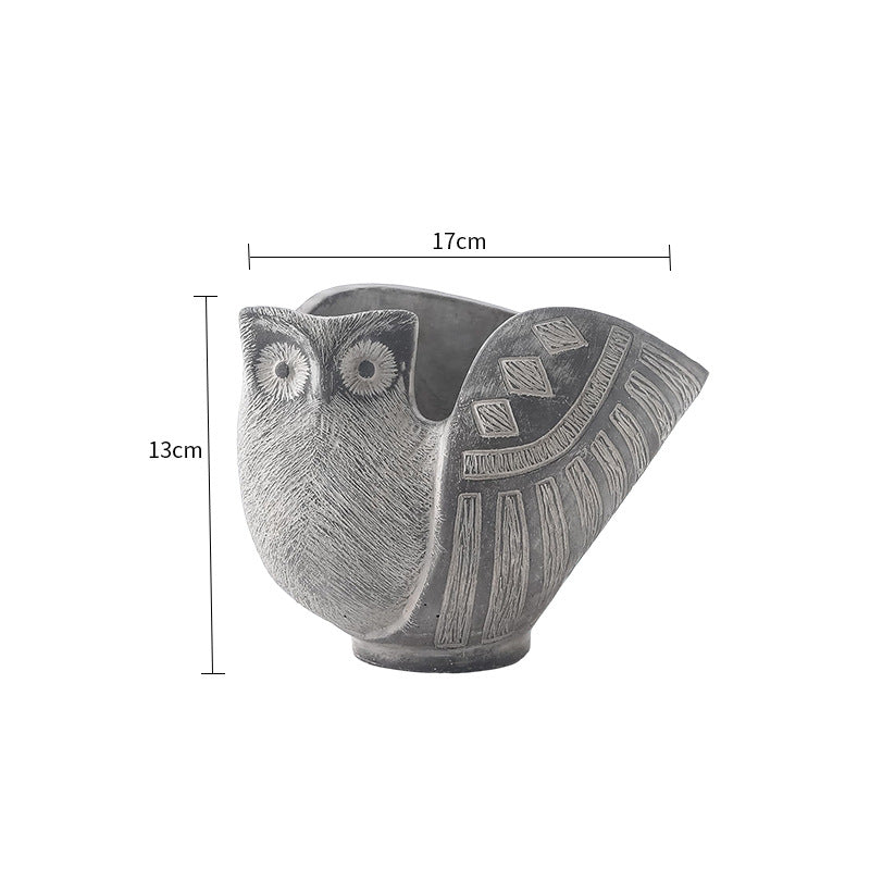 Kreiva Retro Strigo Forma Cementa Florpoto