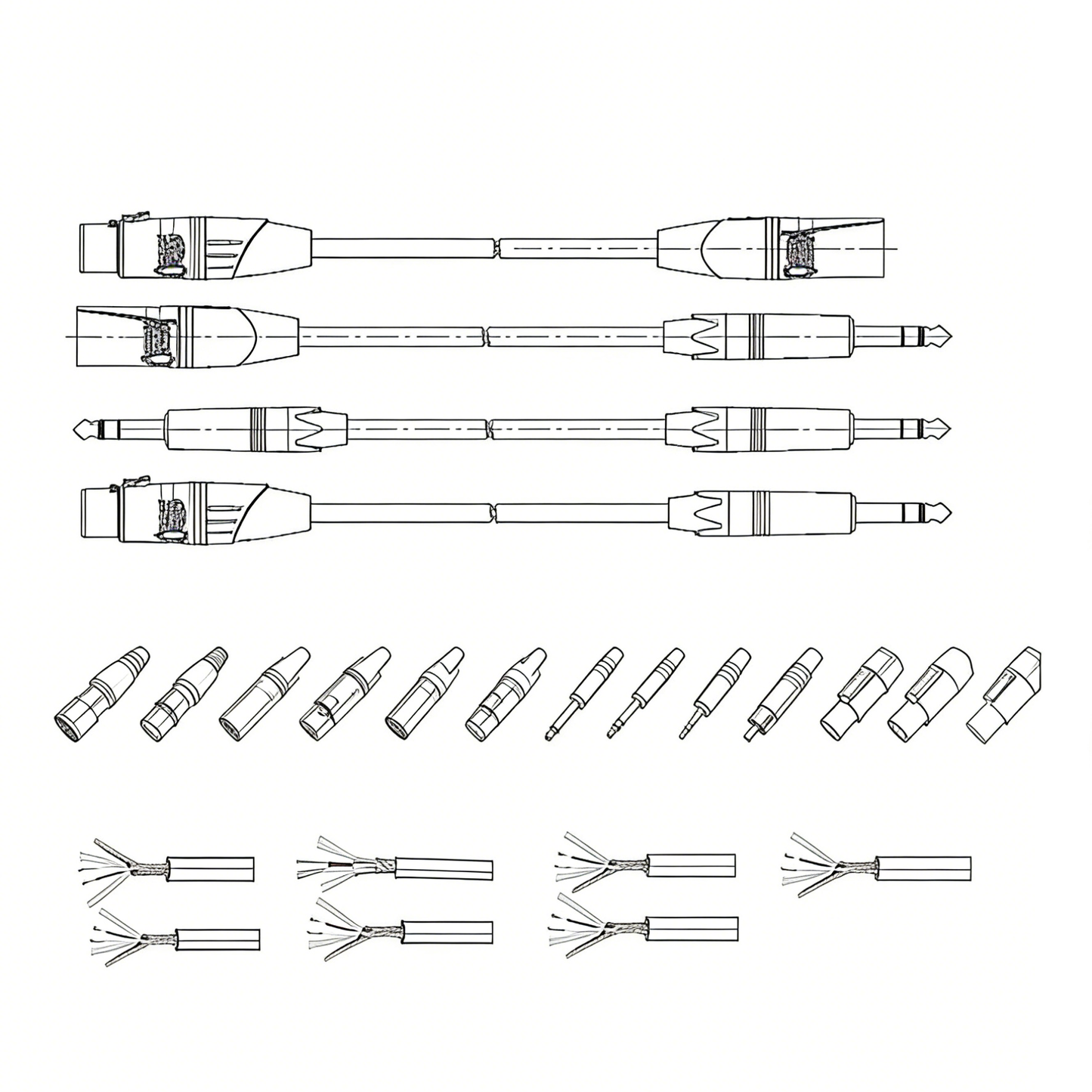 Professional Audio Patch Cable