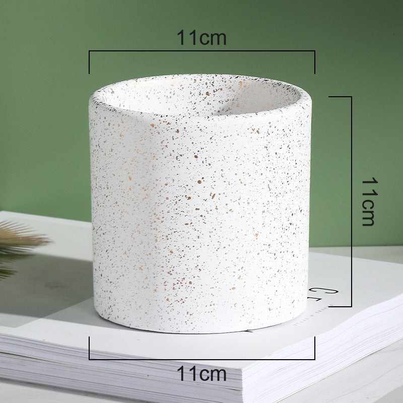 Punktformaj Cementaj Potitaj Floroj