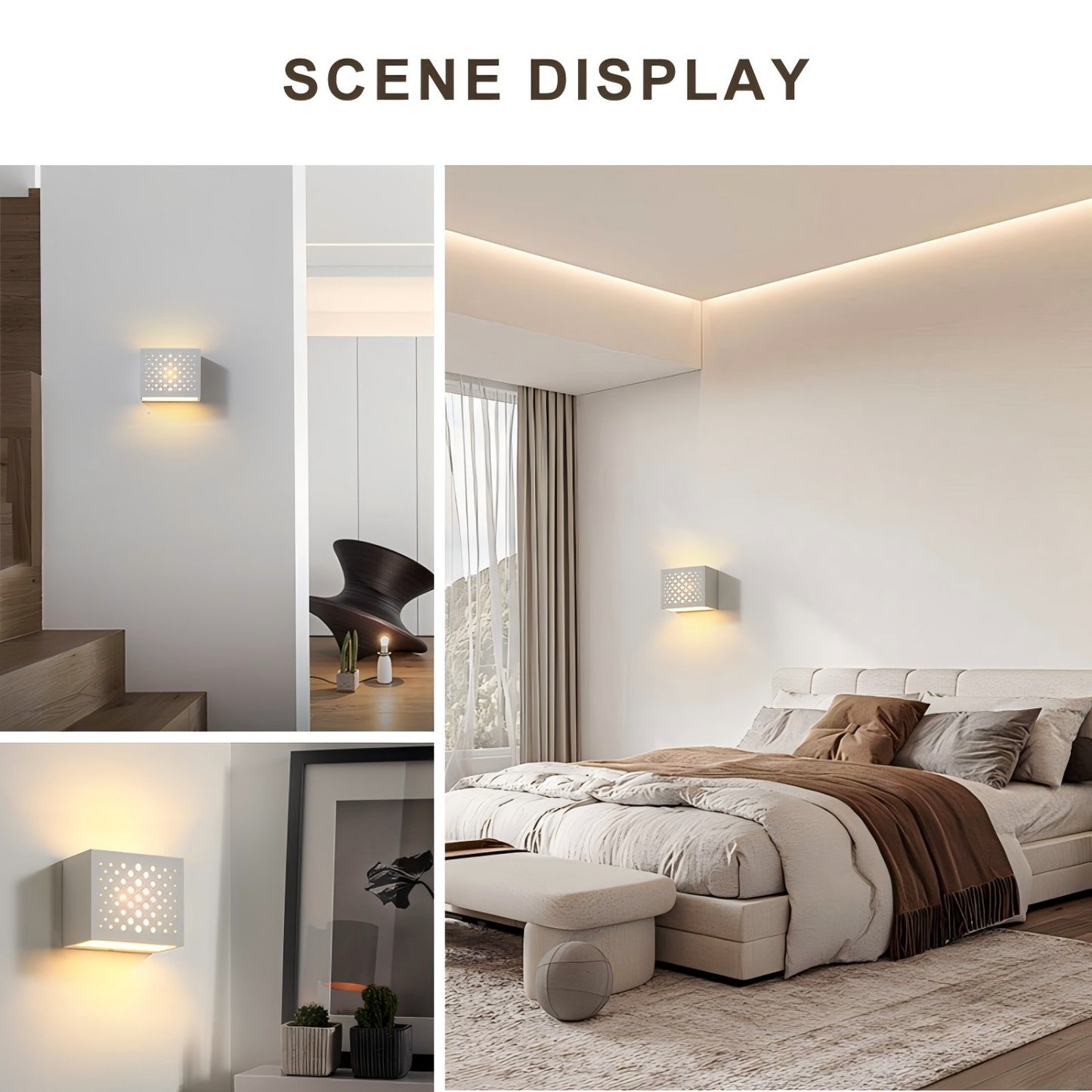 Kvadrata Moderna Gvidita Gipsoa Murlampo