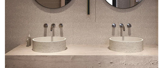 What colors can cement basins do?