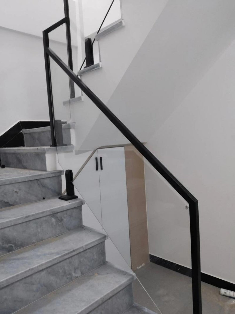 Heavy-Duty Weatherproof Home Iron Stair Handrail