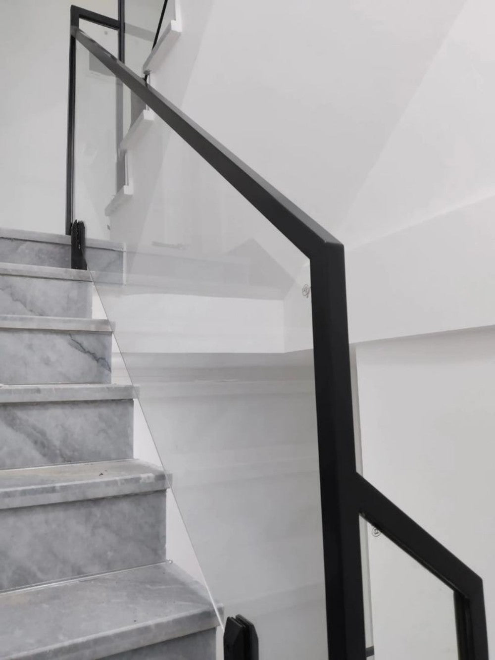 Heavy-Duty Weatherproof Home Iron Stair Handrail