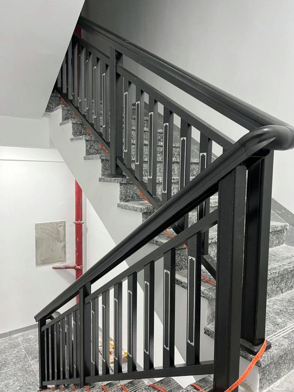 Heavy-Duty Weatherproof Home Iron Stair Handrail