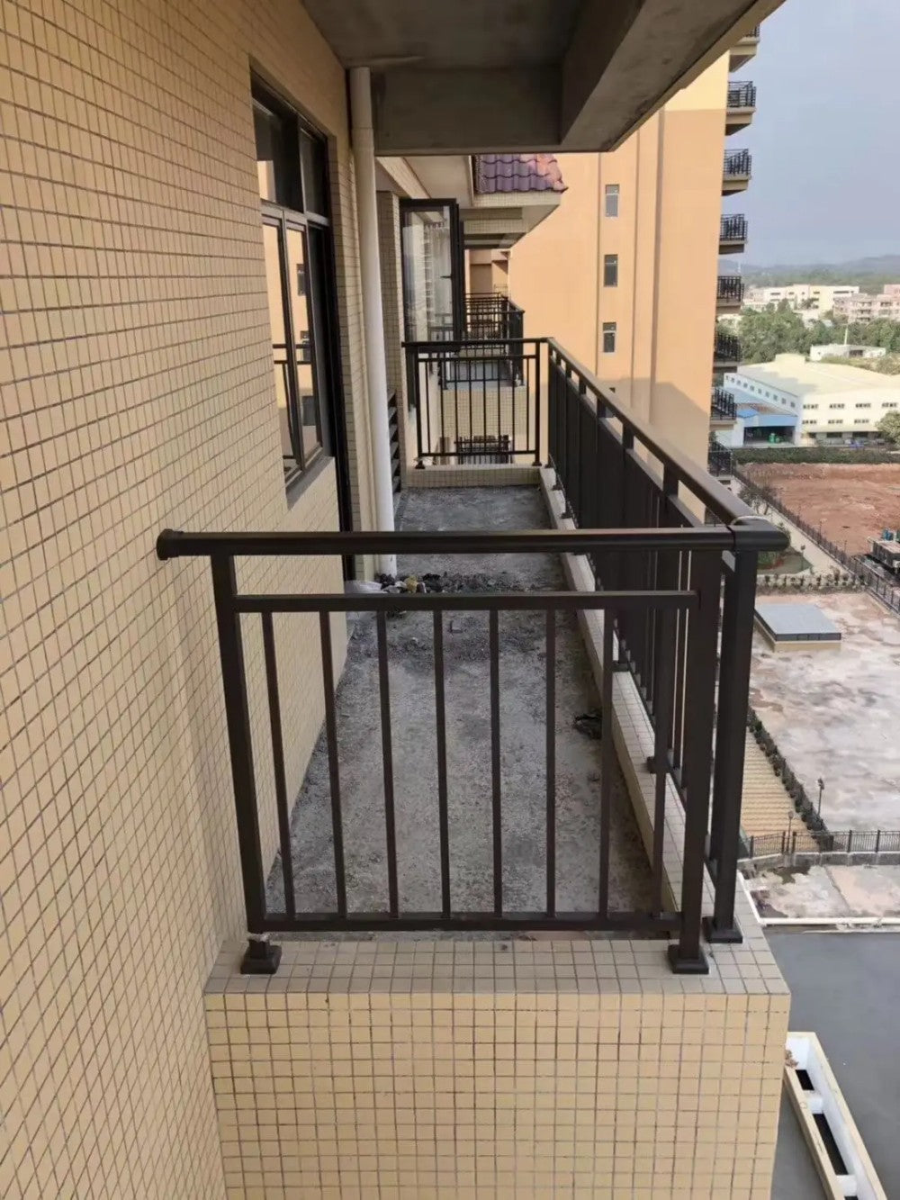 Decorative Anti-Rust Sturdy Iron Stair Handrail