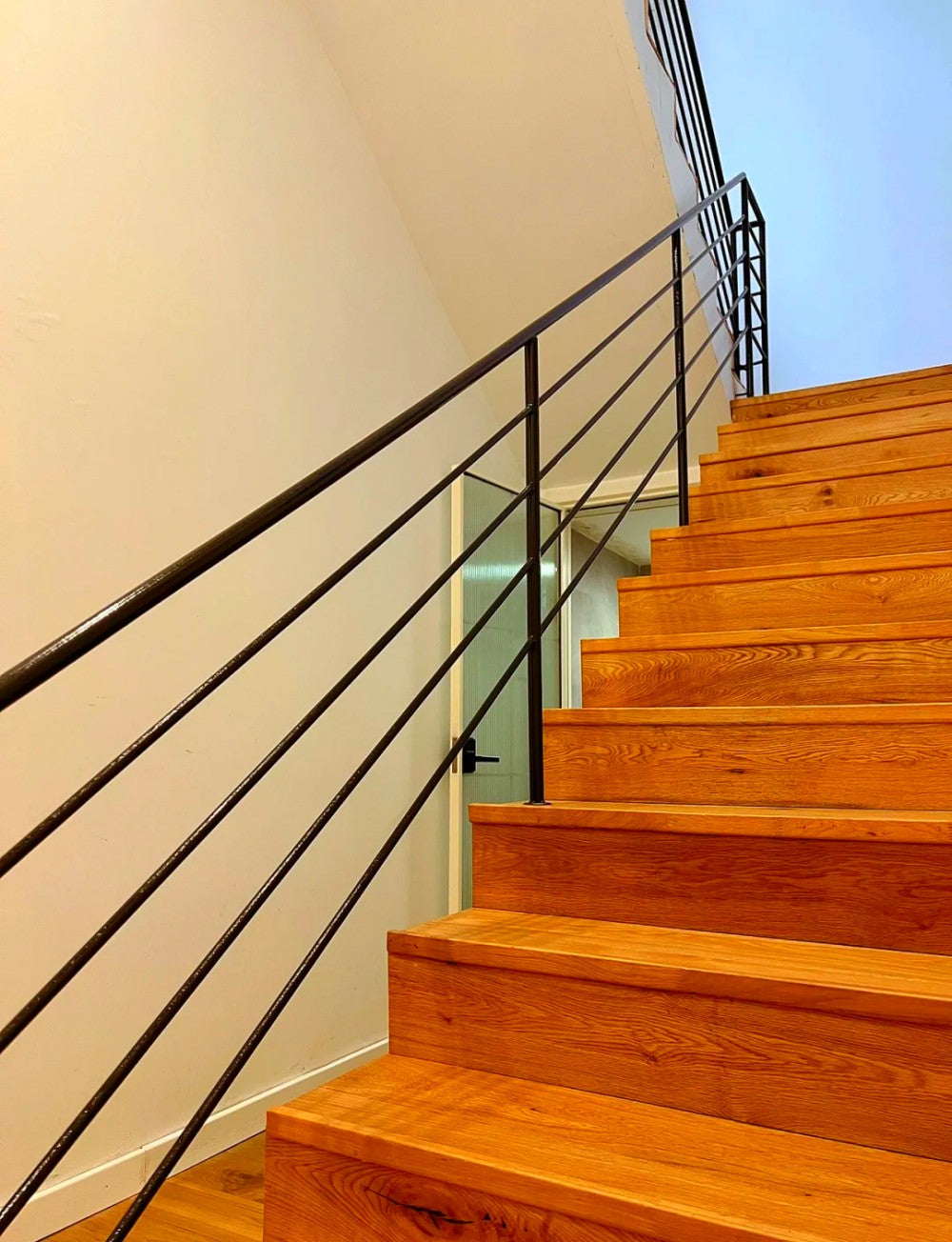Decorative Anti-Rust Sturdy Iron Stair Handrail