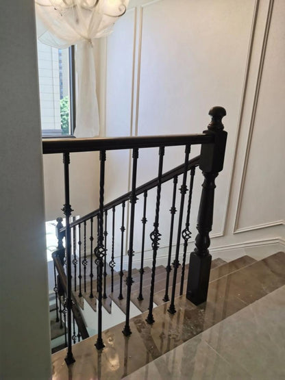 Vintage Artistic Balcony Wrought Iron Guardrail