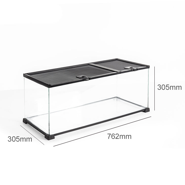 71L Mini Glass Reptile Habitat Tank