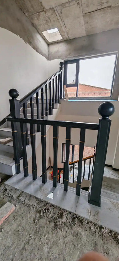 Decorative Anti-Rust Sturdy Iron Stair Handrail
