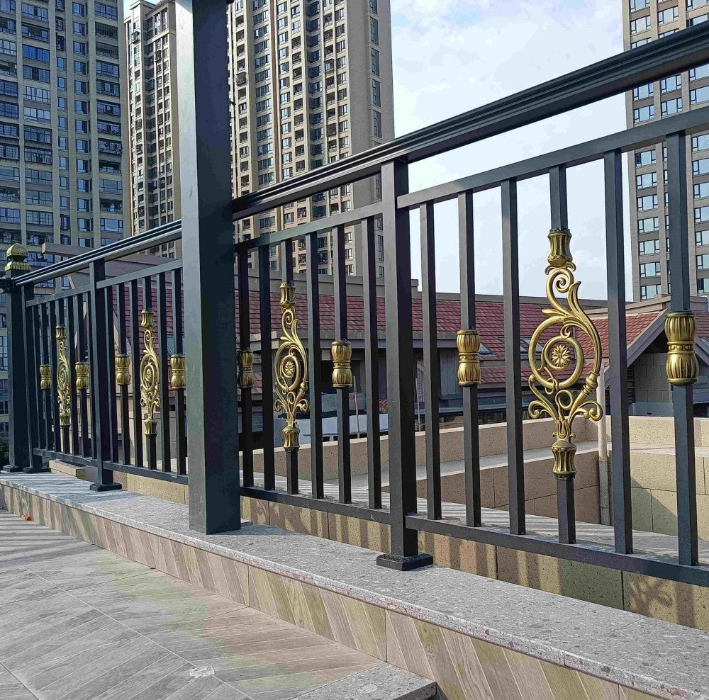 Premium Copper Artisan Crafted Balcony Guardrail