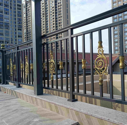Premium Copper Artisan Crafted Balcony Guardrail