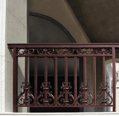 Durable Decorative Outdoor Iron Balcony Railing