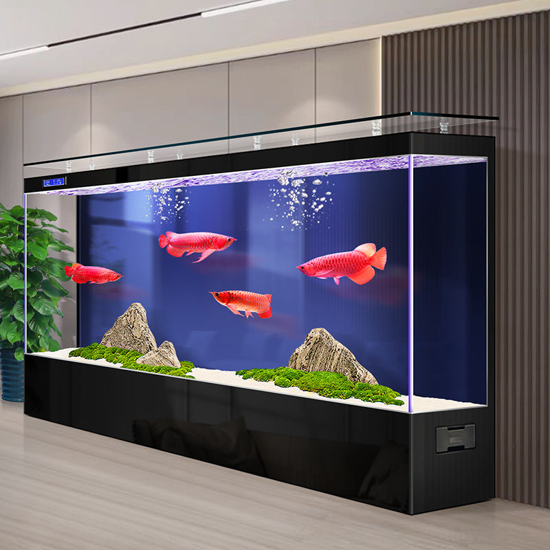 Eco-Friendly Wall-Mounted Ultra Clear Glass Fish Tank