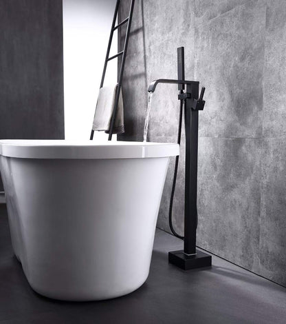 Modern Single Handle Bathtub Faucet 61009