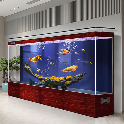Eco-Friendly Wall-Mounted Ultra Clear Glass Fish Tank