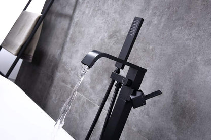 Modern Single Handle Bathtub Faucet 61009