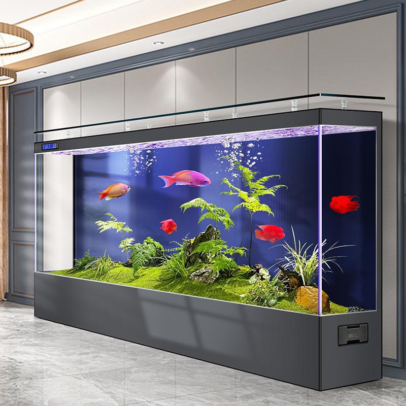 Eco-Friendly Wall-Mounted Ultra Clear Glass Fish Tank