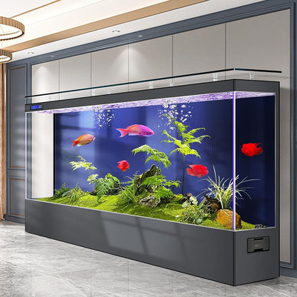 Eco-Friendly Wall-Mounted Ultra Clear Glass Fish Tank