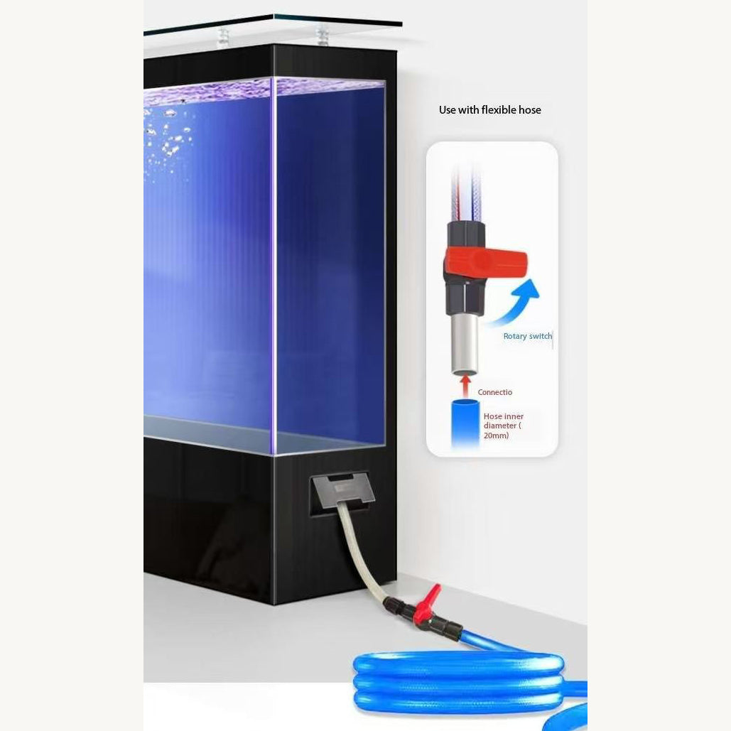 Eco-Friendly Wall-Mounted Ultra Clear Glass Fish Tank