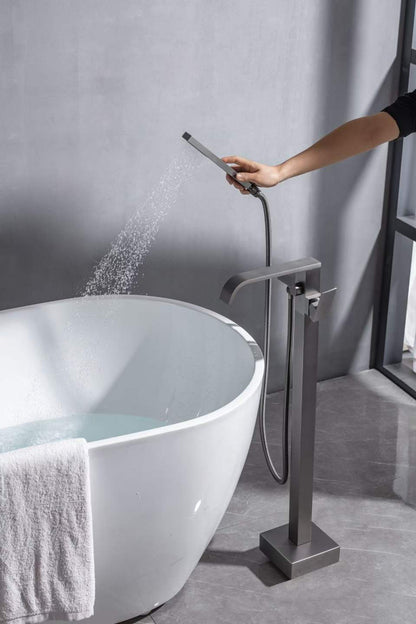 Modern Single Handle Bathtub Faucet 61009