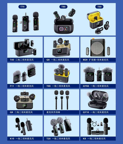 AI Noise-reducing Lapel Microphone