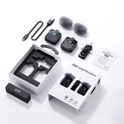 AI Noise-reducing Lapel Microphone