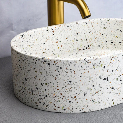CS-011 Blanka Terrazzo Betono Lavujo
