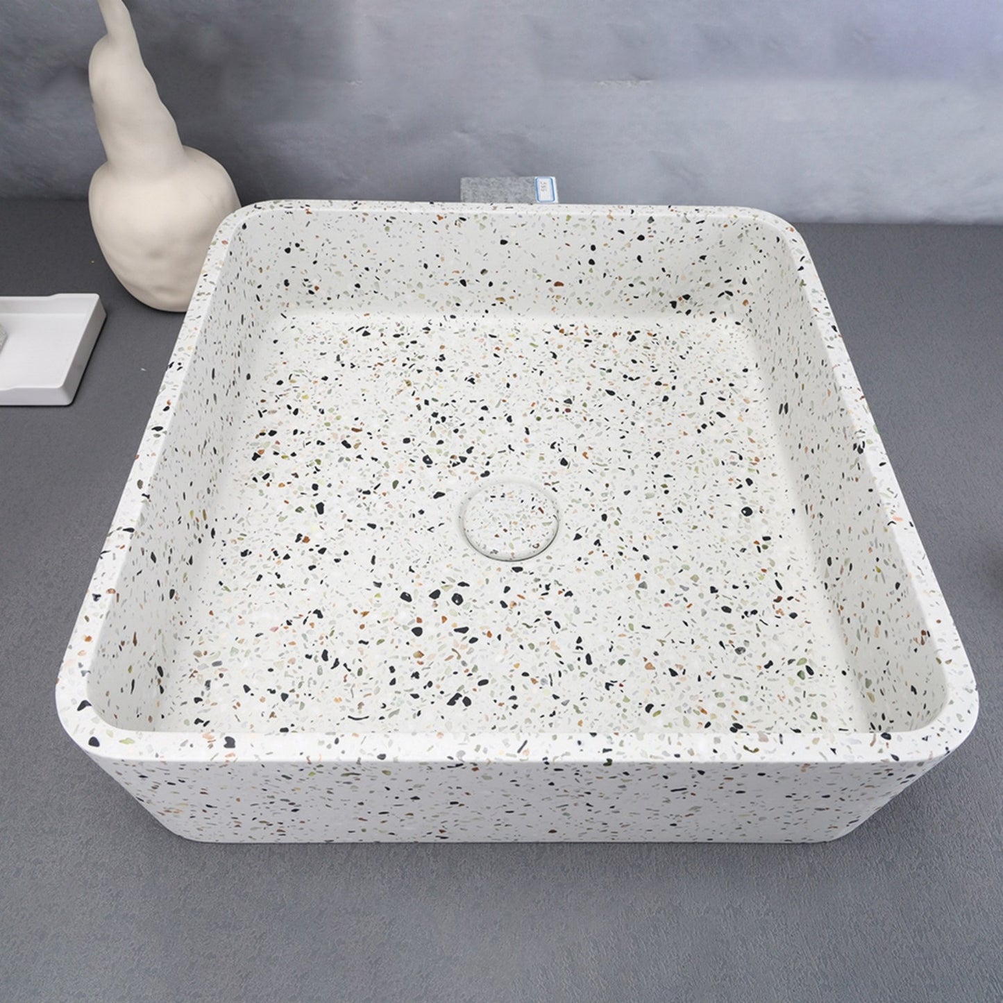 CS-011 Blanka Terrazzo Betono Lavujo