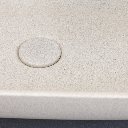 CS-011 Белый терраццо, бетонный умывальник