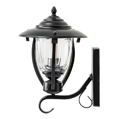 Black Outdoor Wall Lantern Sconce