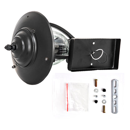 Black Outdoor Wall Lantern Sconce