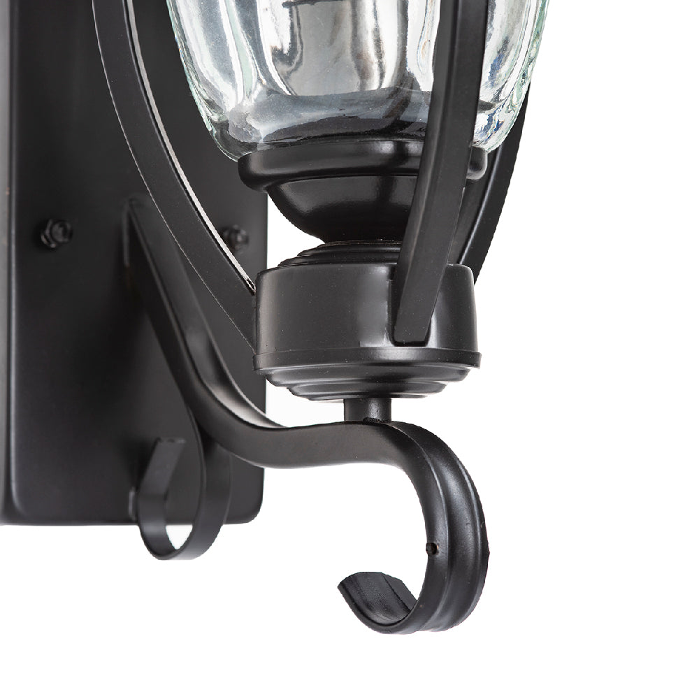 Black Outdoor Wall Lantern Sconce