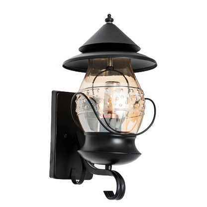 Matte Black Farmhouse Wall Sconce