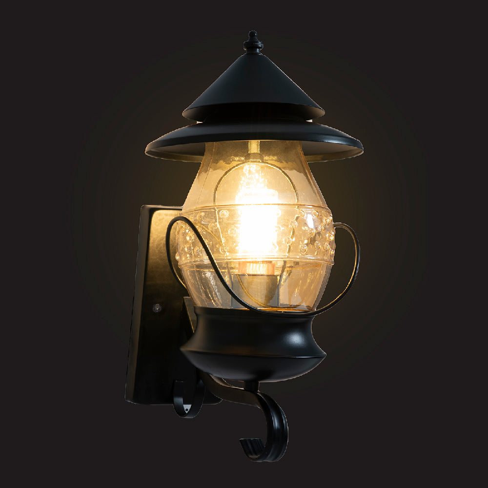 Matte Black Farmhouse Wall Sconce