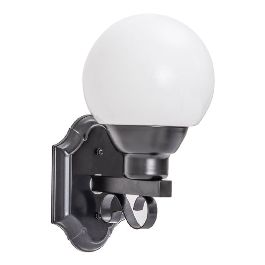 Classic Black Iron Outdoor Wall Light, Custom Sizes & Stylesizable