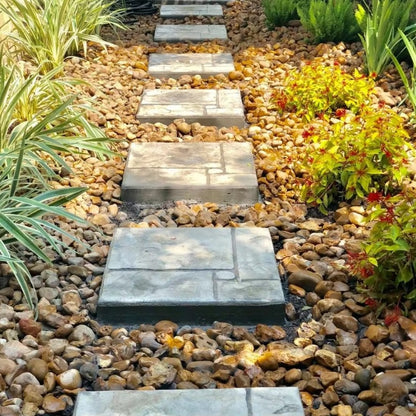 Natural Matt Yellow Pebbles Paving Stones