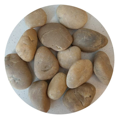 Natural Matt Yellow Pebbles Paving Stones